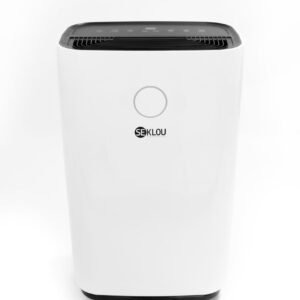 Deshumidificador por compresor Seklou Technology para eliminar humedad en ambientes de hasta 35 m²