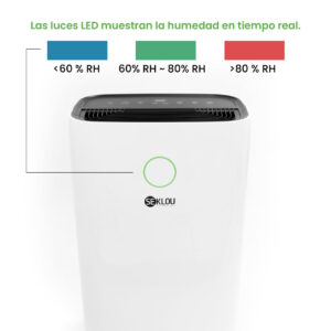 Deshumidificador Seklou® con compresor 210 mts cúbicos Absorbe humedad - Imagen 5